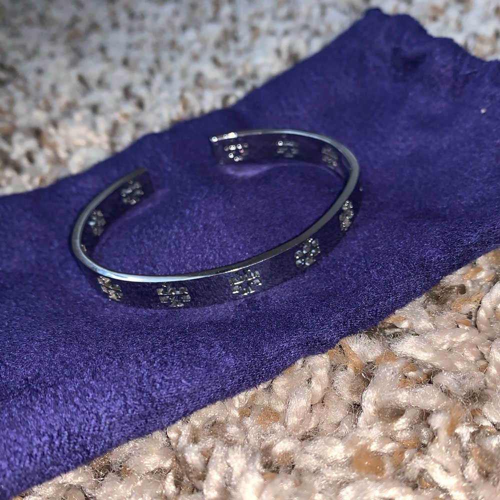 Tory Burch Silver Cuff Bracelet